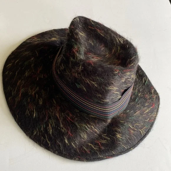 Vintage 60s Blended Felt Ribbon Trim Hat - Picture 5 of 10